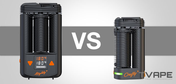 Enfrentamiento entre los vaporizadores Crafty+ (Plus) y Mighty+ (Plus)