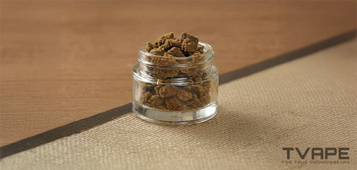 Hash: tipo de concentrado de cannabis.