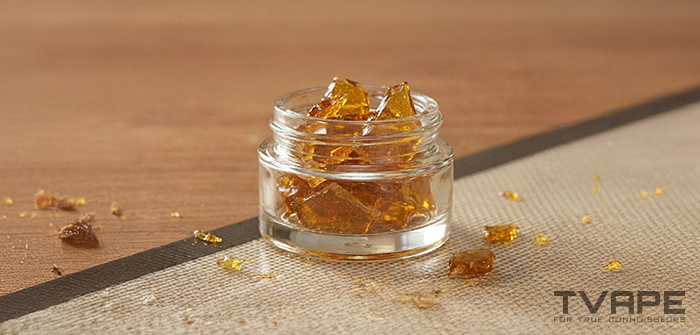 Shatter: un tipo de concentrado de cannabis.