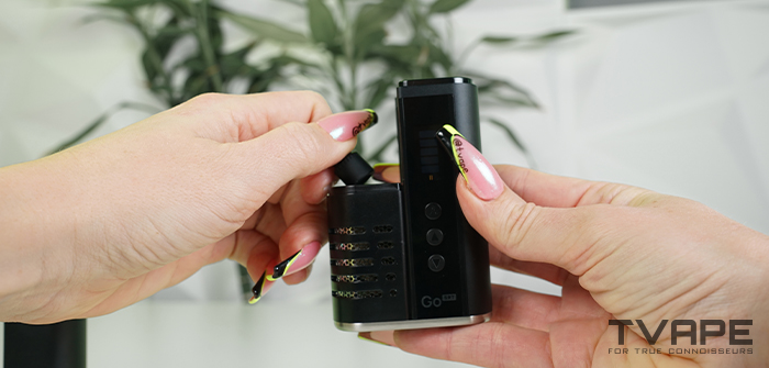Vaporizador de marihuana Arizer Go SRT 