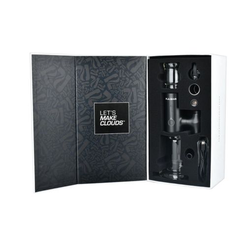 vaporizador de cera pulsar APX E rig con caja y accesorios