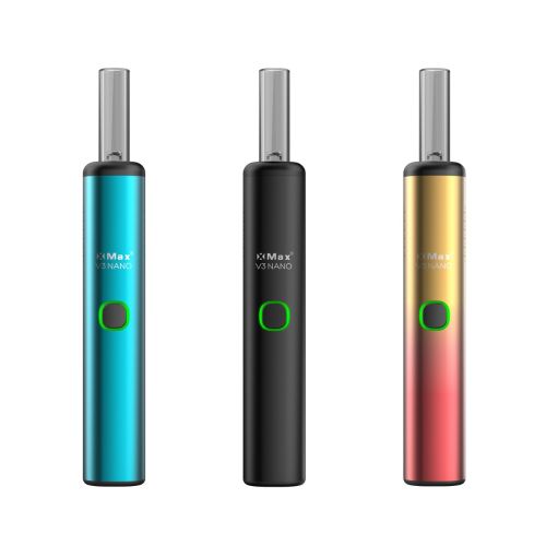 Vaporizador de hierbas secas Xmax V3 Nano en diferentes colores disponibles.