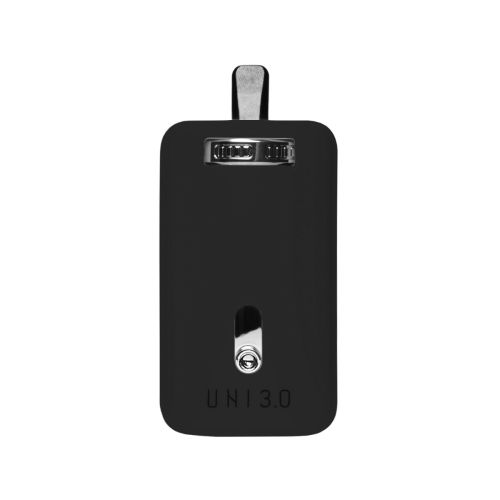 Batería Yocan Uni 3.0 de 510 hilos (opción de color negro) con cartucho acoplado en la parte superior