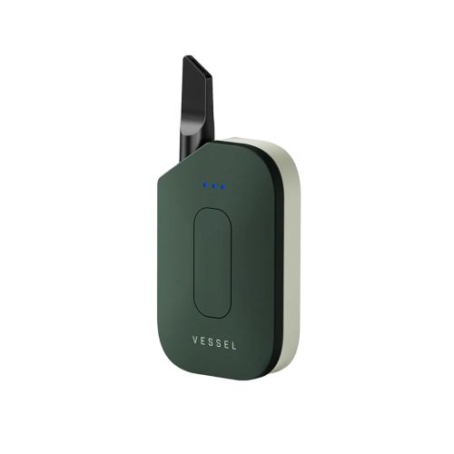 Batería Vessel Compass Rise 510 con rosca en color Sage: batería compacta para vaporizador en dos tonos con acabado de alta calidad.