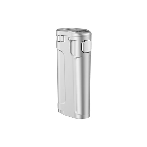 Pluma vape Yocan Uni Twist de color plata