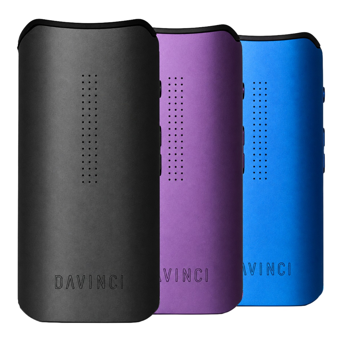El vaporizador DaVinci IQ Core, disponible en tres colores diferentes