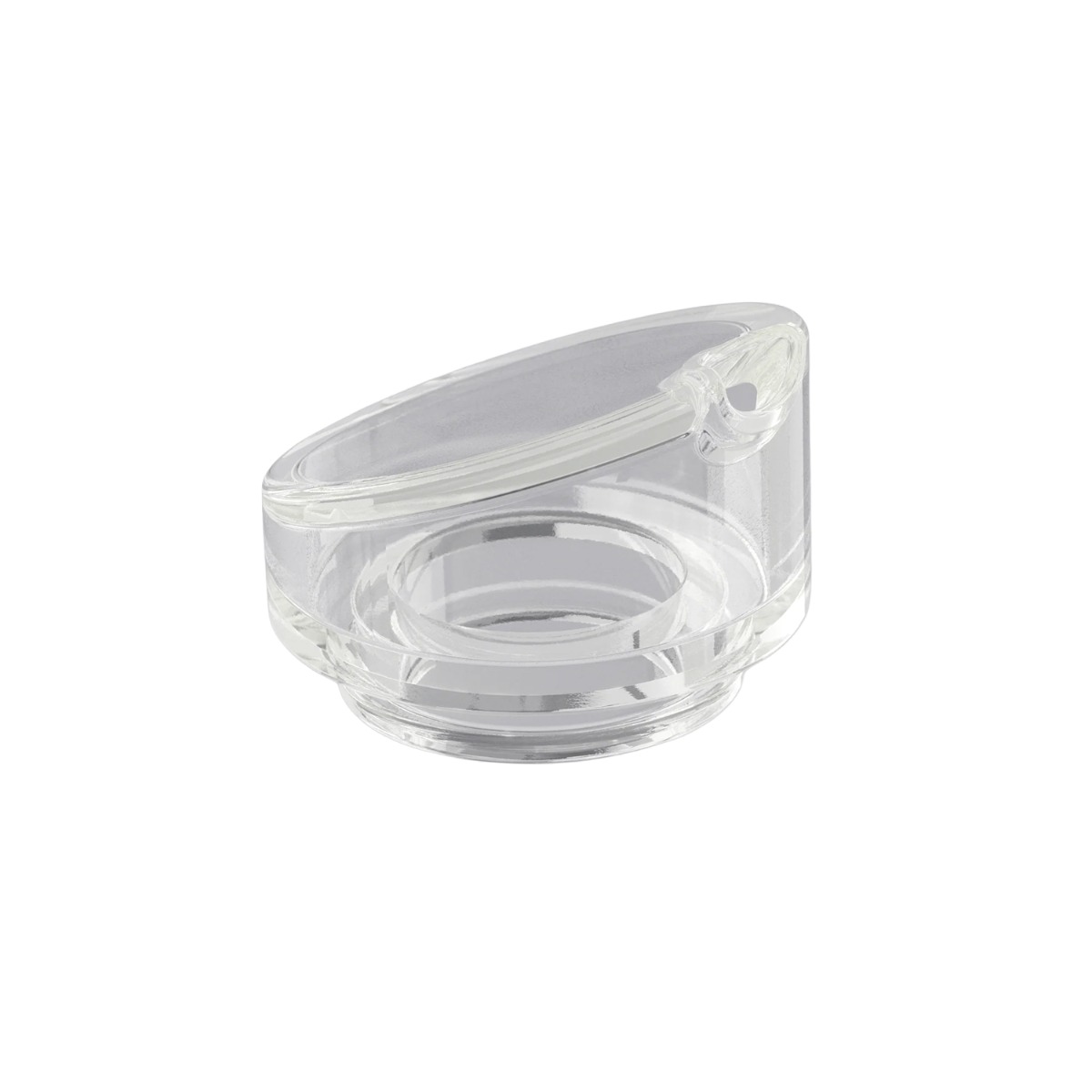 Boquilla de vidrio Dr. Dabber Ghost 2 - vista en ángulo