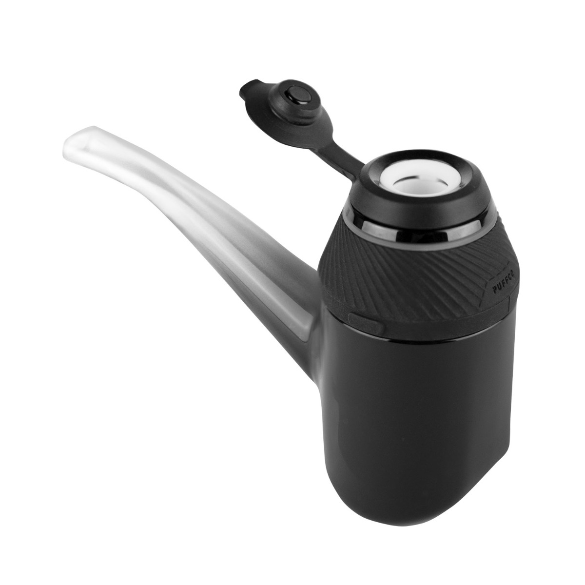 Vaporizador portátil Puffco Proxy con tapa de cámara abierta