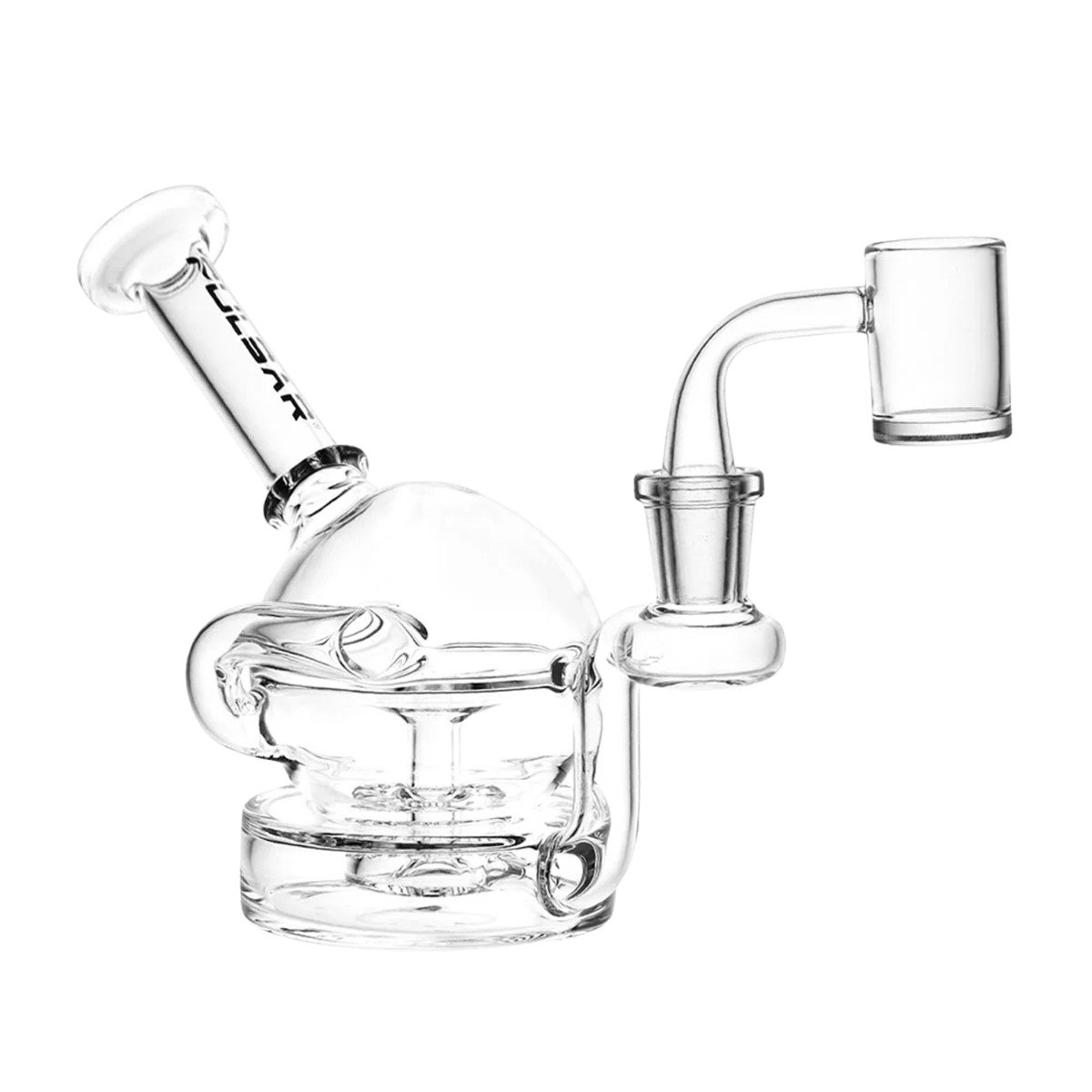 Pulsar Crystal Ball Recycler Dab Rig - vista lateral