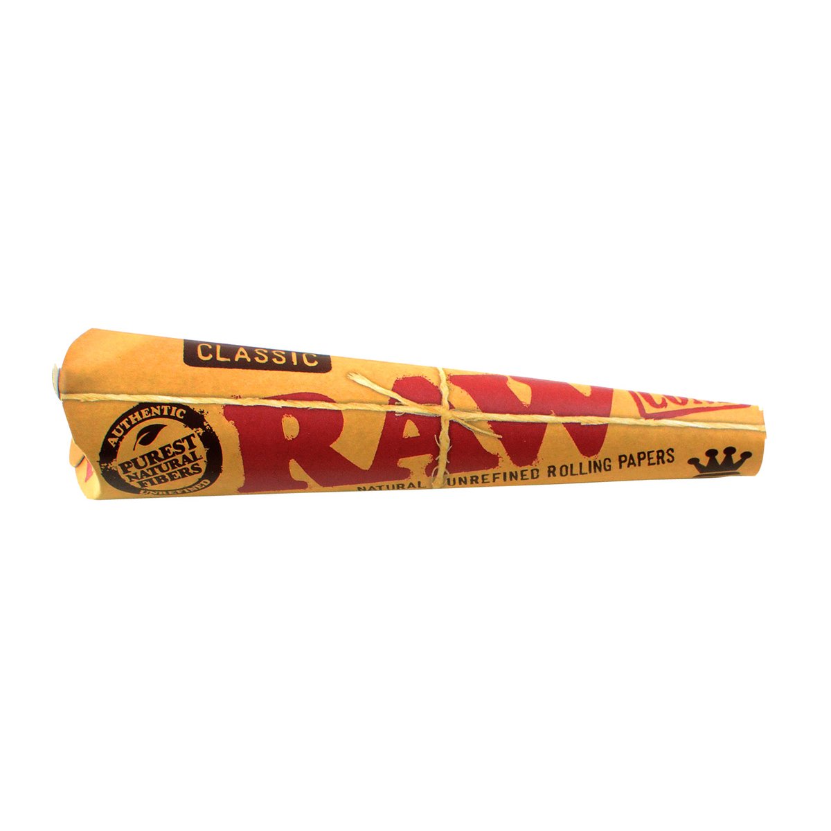 Conos Pre-Rolled de tamaño King Classic RAW - Paquete de 3