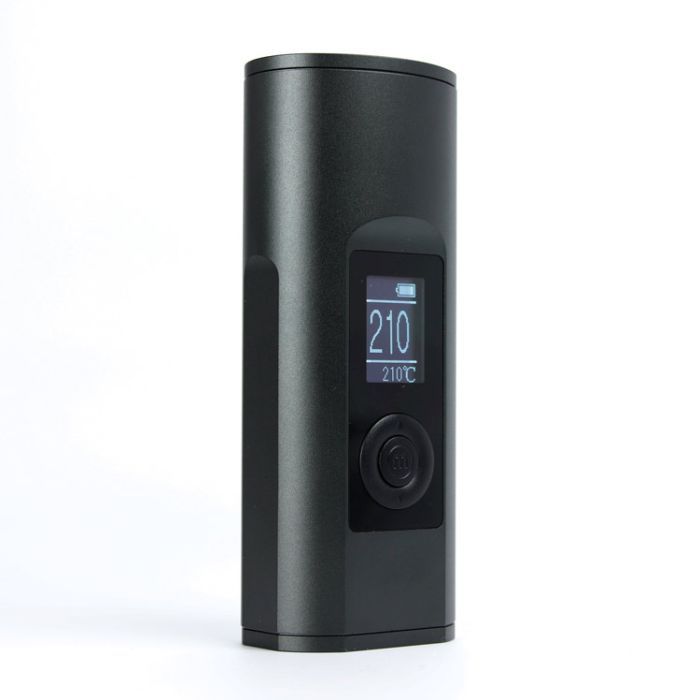 Vaporizador Arizer Solo 2 con pantalla digital y botón de encendido