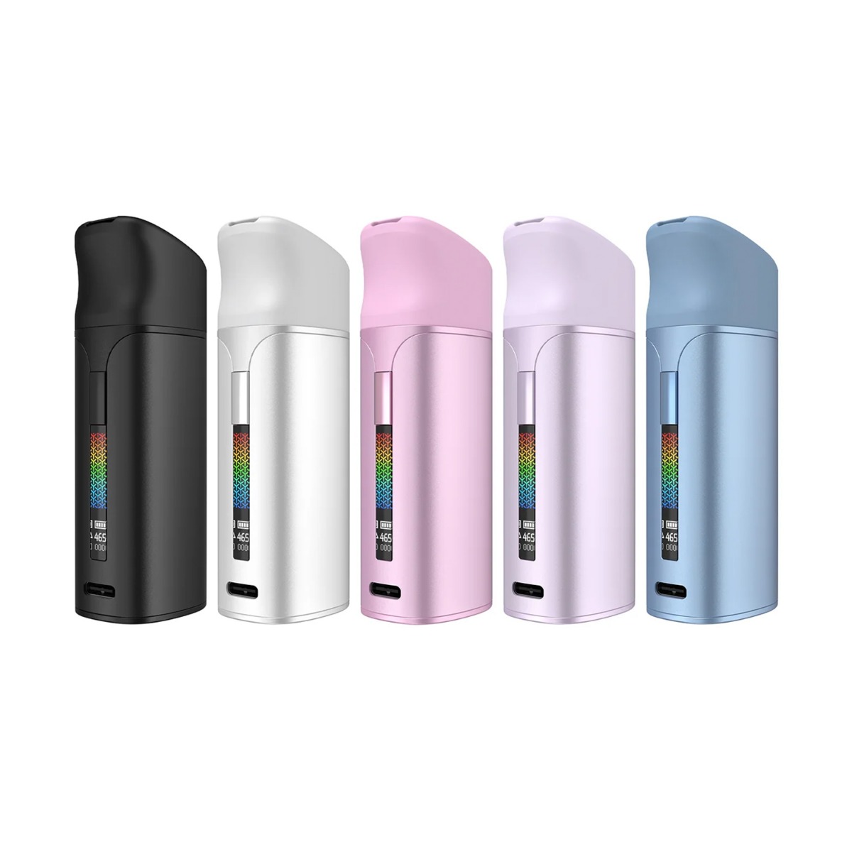 Yocan Black Pocket Mini, un dab pen que viene en varios colores: negro, plateado, rosa, morado y azul