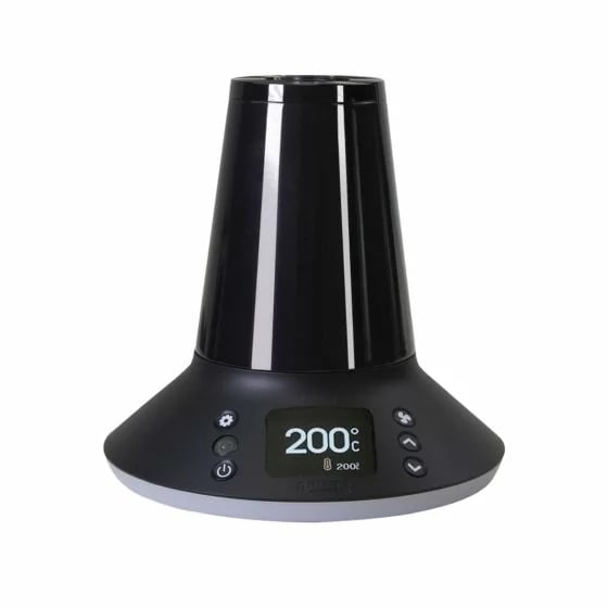 arizer xq2 con vista de pantalla digital
