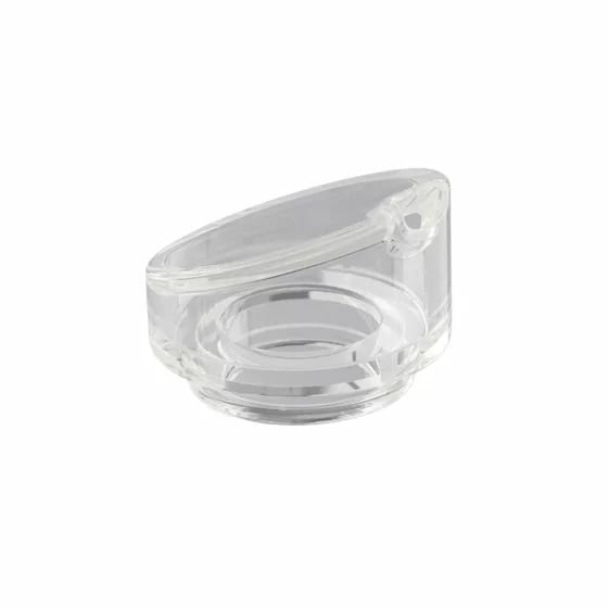 Boquilla de vidrio Dr. Dabber Ghost 2 - vista en ángulo