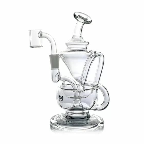 MJ Arsenal Claude Mini Dab Rig - vista lateral