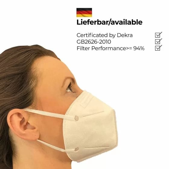 ACG 95-01 Corona SARS-CoV-2 Respiratory Protective Mask (FFP2)