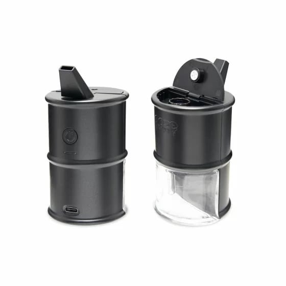 Ooze Electro Barrel E-Rig - vista desde ambos lados