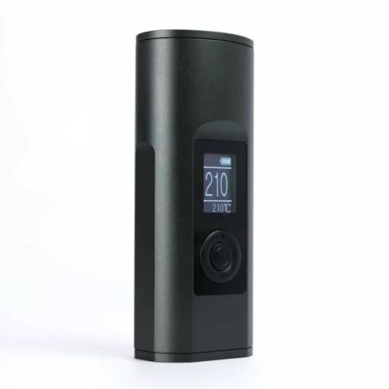 Vaporizador Arizer Solo 2 con pantalla digital y botón de encendido