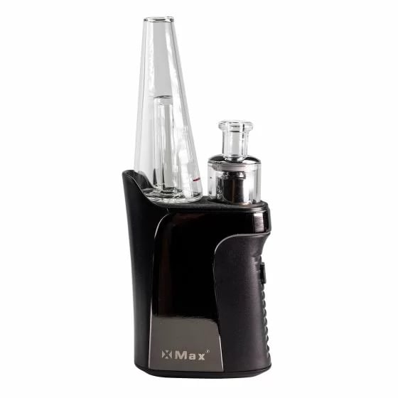 Vista base del vaporizador Xmax Qomo