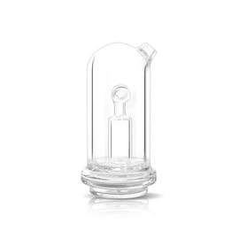 Bomb E Rig Aerix Glass Top, accesorio bubbler de repuesto en vidrio transparente con boquilla inclinada.