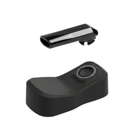 Conjunto de tapa magnética y boquilla del Utillian 850, mostrado separado y en ángulo