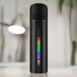 Yocan Black Pocket Dab Pen - vista frontal (opción de color negro)