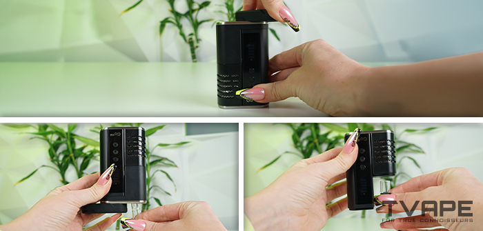 Vaporizador Arizer Go SRT: cómo funciona