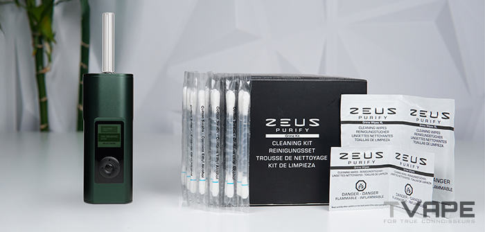 Vaporizador Arizer Solo 3 y kit de limpieza Zeus