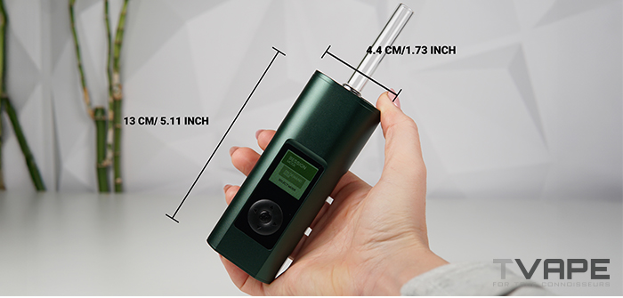 Vaporizador Arizer Solo 3 y sus dimensiones