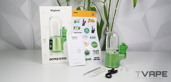 Bomb Magloud E Rig: contenido del embalaje