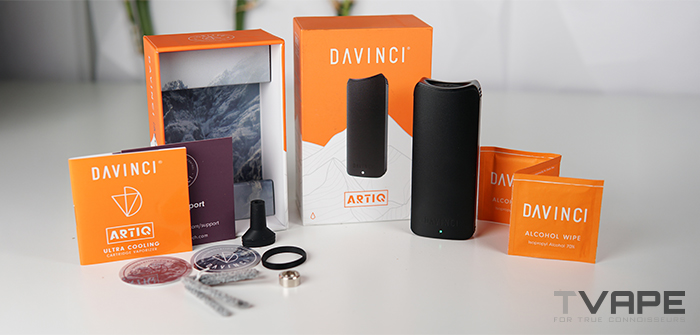 Batería DaVinci Artiq 510 Rosca sobre mesa con todos sus accesorios