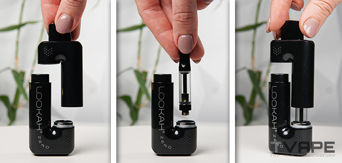 Paso a paso de cómo usar el Lookah Zero Vape
