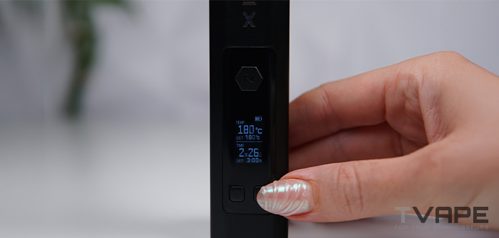 Nectar Hex Ajustes de Temperatura