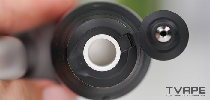 New Puffco Proxy vaporizador de concentrados: primer plano de su cámara de calentamiento 3D mejorada.