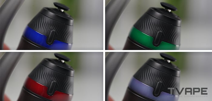 New Puffco Proxy dab pen - Indicadores LED que muestran los ajustes de temperatura