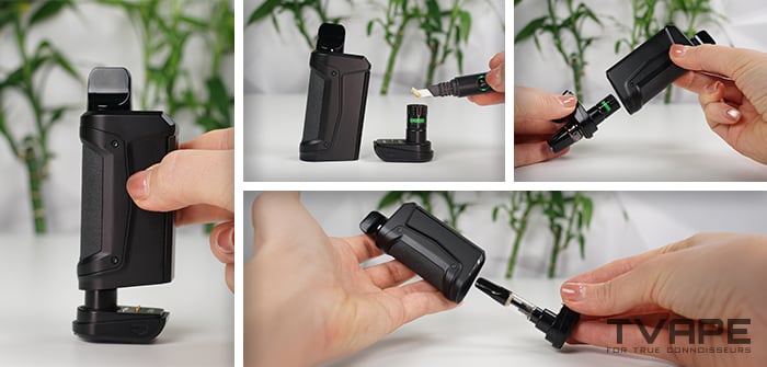 Vaporizador concentrado Ooze Duplex 2: proceso de funcionamiento