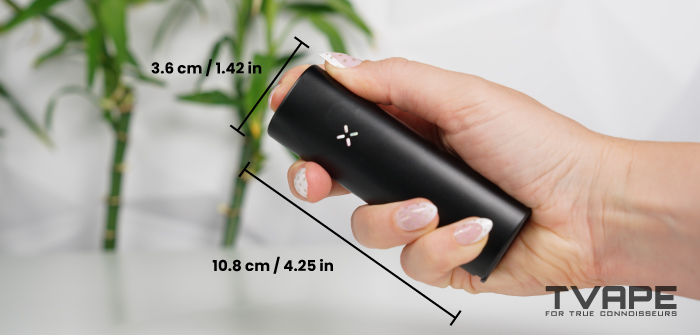 Vaporizador Pax 4: dimensiones