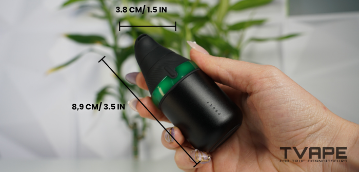 Vaporizador Puffco Proxy Core: dimensiones