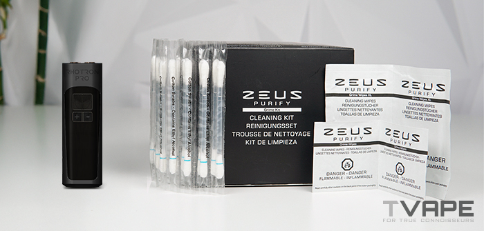 Tronian Rhotron Pro limpiado con el kit Zeus Purify
