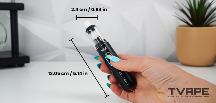 Medidas del Yocan Orbit 2.0