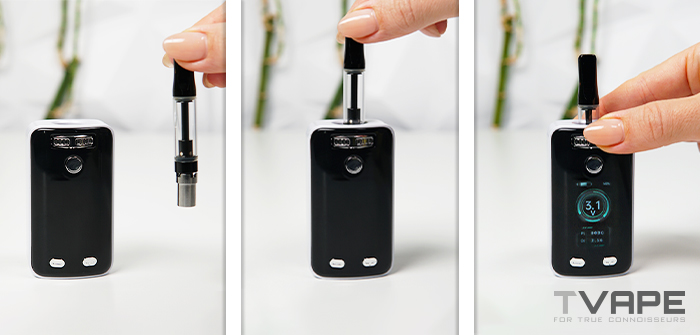 Cómo funciona la batería de rosca 510 Yocan Uni 3.0
