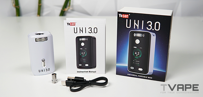 Yocan Uni 3.0 510 Rosca Batería y piezas