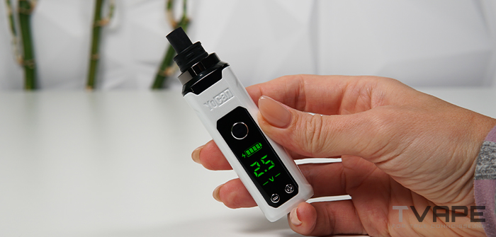 Medida del tamaño del bolígrafo Yocan Nestor Dab