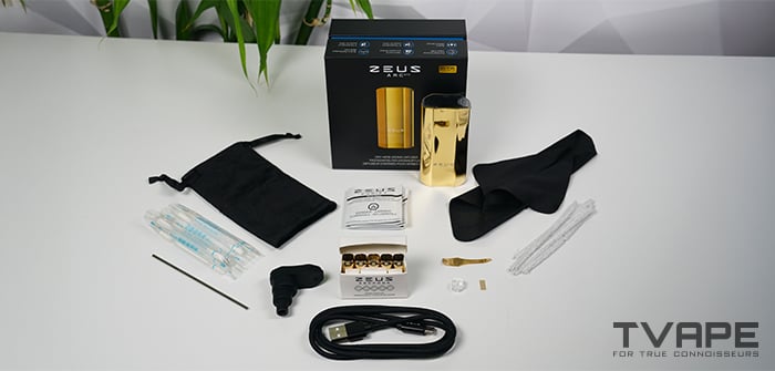 Todos los accesorios de mantenimiento del vaporizador Zeus Arc Gt4.
