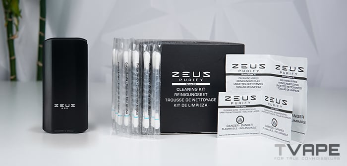 Zeus Arc S2 con sus accesorios de limpieza