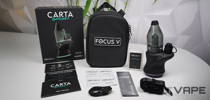 Focus V Carta Sport E Rig - Contenido del paquete