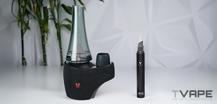 Utillian 8 E Rig y Utillian Hot Wax Axe para facilitar la carga de concentrados