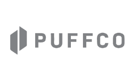 Logotipo de la marca de vaporizadores Puffco