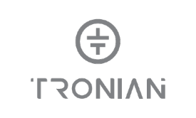 Logotipo de la marca de vaporizadores Tronian