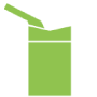 Icono silueta del vaporizador Utillian 723